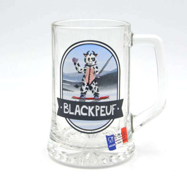Chope à bière 33 CL - KIGURUMI COW BLACKPEUF