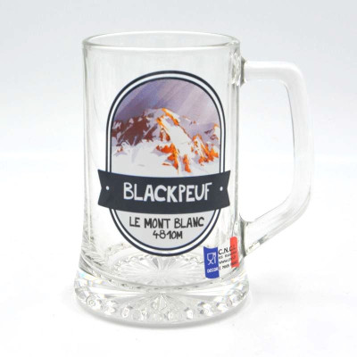 Beer mug 33 CL - MONT BLANC BLACKPEUF Beer mug 33 CL - MONT BLANC BLACKPEUF
