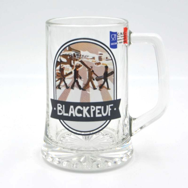 Beer mug 33 CL - ON THE ROAD AGAIN BLACKPEUF