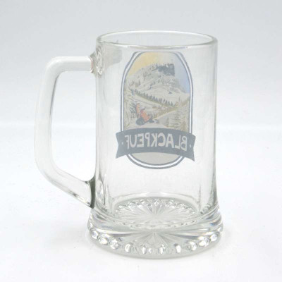 Beer mug 33 CL - CAFE FOLLIET HIVER BLACKPEUF Beer mug 33 CL - CAFE FOLLIET HIVER BLACKPEUF