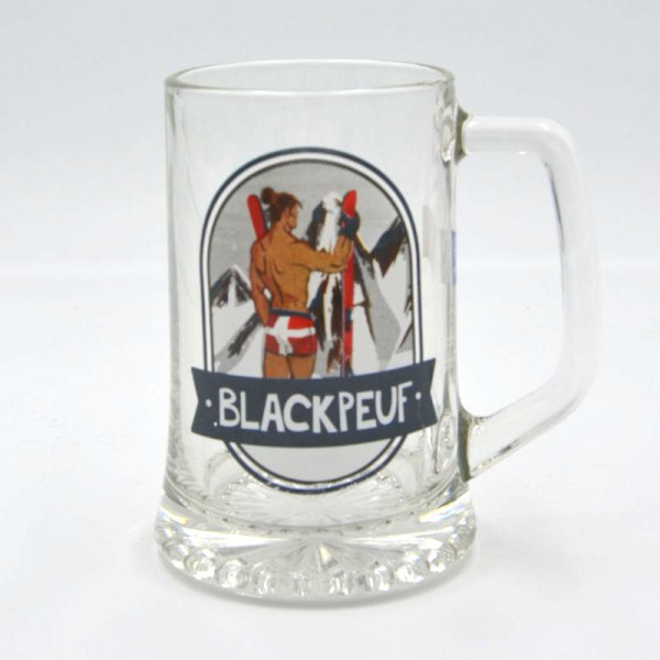 Chope à bière 33 CL - VUE DU CIEL BOXER BLACKPEUF
