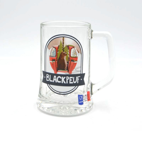 Beer mug 33 CL - BACK TO THE WILD BLACKPEUF