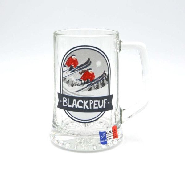 Beer mug 33 CL - SKI DATE BLACKPEUF