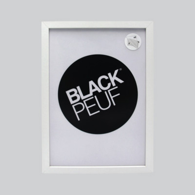 WHITE WOODEN FRAME 21X29.7 CM (A4) BLACKPEUF WHITE WOODEN FRAME 21X29.7 CM (A4) BLACKPEUF