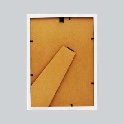 WHITE WOODEN FRAME 21X29.7 CM (A4) BLACKPEUF WHITE WOODEN FRAME 21X29.7 CM (A4) BLACKPEUF