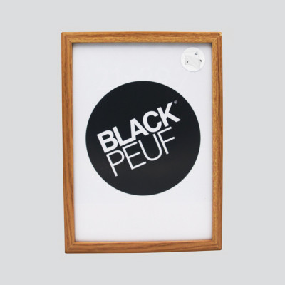 OAK-COLORED WOODEN FRAME 30x40 CM | BLACKPEUF