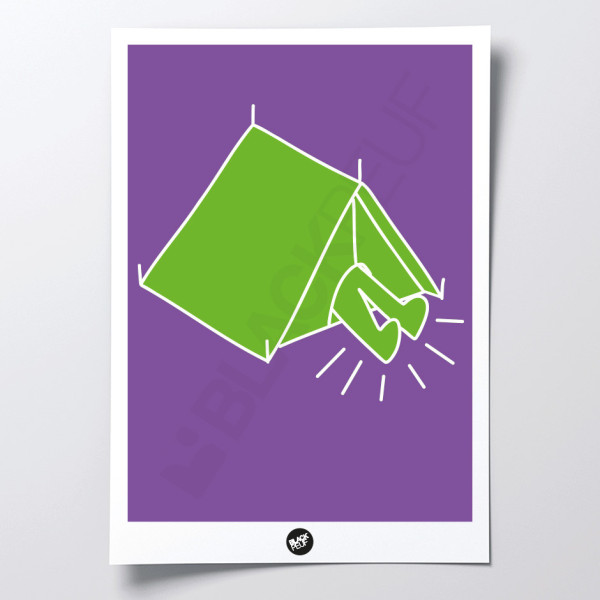 POSTER KEITHSKI TENTE BLACKPEUF