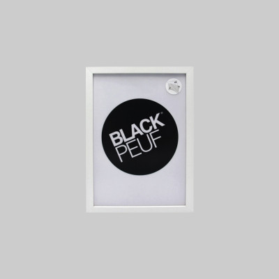 WHITE WOODEN FRAME 15X21 CM (A5) BLACKPEUF WHITE WOODEN FRAME 15X21 CM (A5) BLACKPEUF