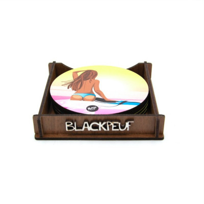 COASTERS SUNSET BIKINI BLACKPEUF COASTERS SUNSET BIKINI BLACKPEUF
