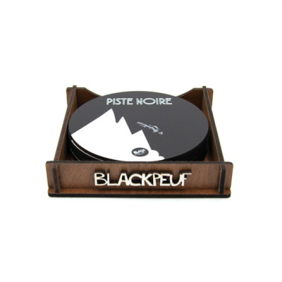 COASTERS PACK PISTE BLACKPEUF COASTERS PACK PISTE BLACKPEUF