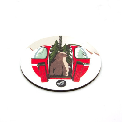 COASTERS BACK TO THE WILD BLACKPEUF COASTERS BACK TO THE WILD BLACKPEUF
