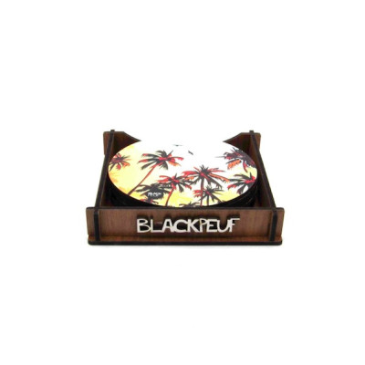 COASTERS CIEL DE PALMIERS BLACKPEUF COASTERS CIEL DE PALMIERS BLACKPEUF