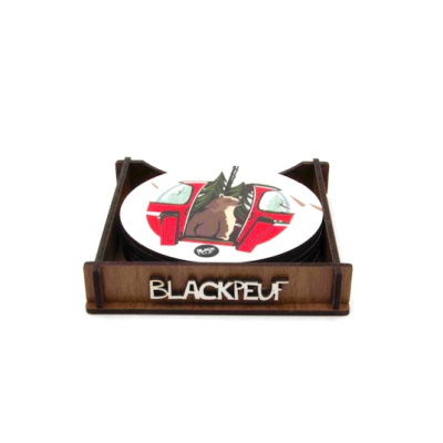 DESSOUS DE VERRE BACK TO THE WILD BLACKPEUF DESSOUS DE VERRE BACK TO THE WILD BLACKPEUF
