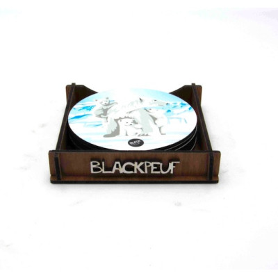 COASTERS MAMAN OURS BLACKPEUF COASTERS MAMAN OURS BLACKPEUF