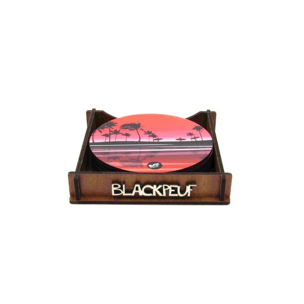 DESSOUS DE VERRE SUNSET SURF BLACKPEUF