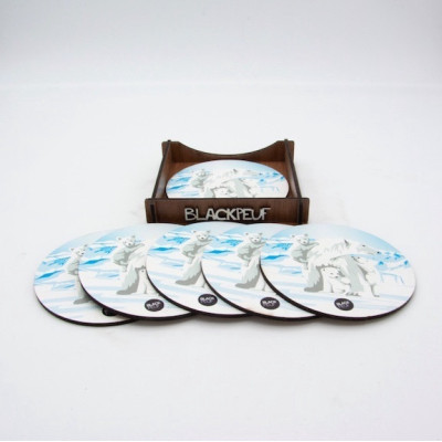 COASTERS MAMAN OURS BLACKPEUF COASTERS MAMAN OURS BLACKPEUF