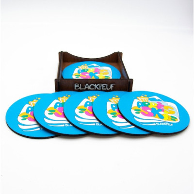 COASTERS PATCH APRES SKI BLACKPEUF COASTERS PATCH APRES SKI BLACKPEUF