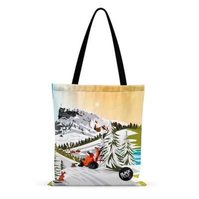 TOTE BAG CAFÉ FOLLIET HIVER BLACKPEUF