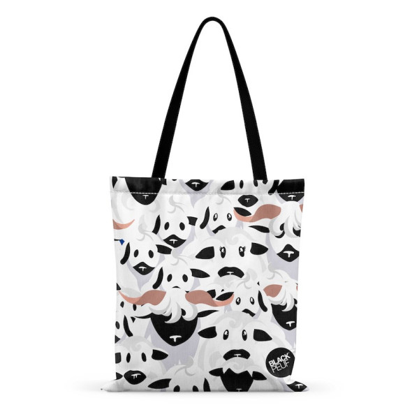 TOTE BAG BEEHH FAMILY BLACKPEUF