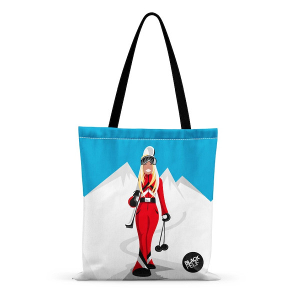 TOTE BAG BLONDIE SKI COULEUR BLACKPEUF