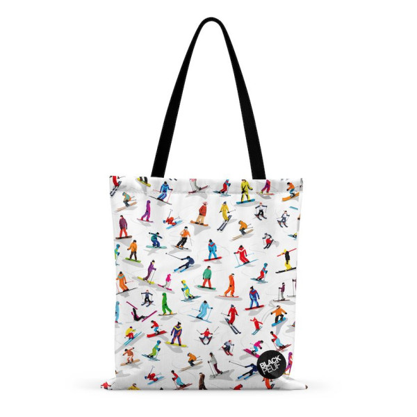 TOTE BAG TOUS EN PISTE BLACKPEUF