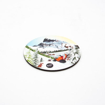 COASTERS CAFE FOLLIET HIVER BLACKPEUF COASTERS CAFE FOLLIET HIVER BLACKPEUF