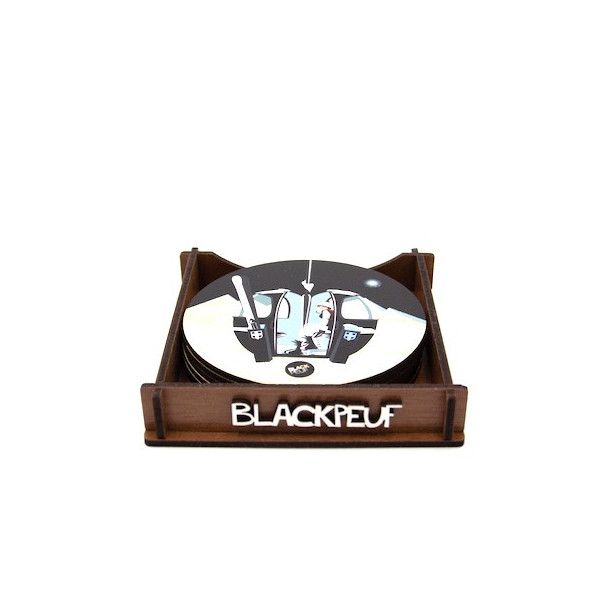 COASTERS POP UP BLACK BLACKPEUF
