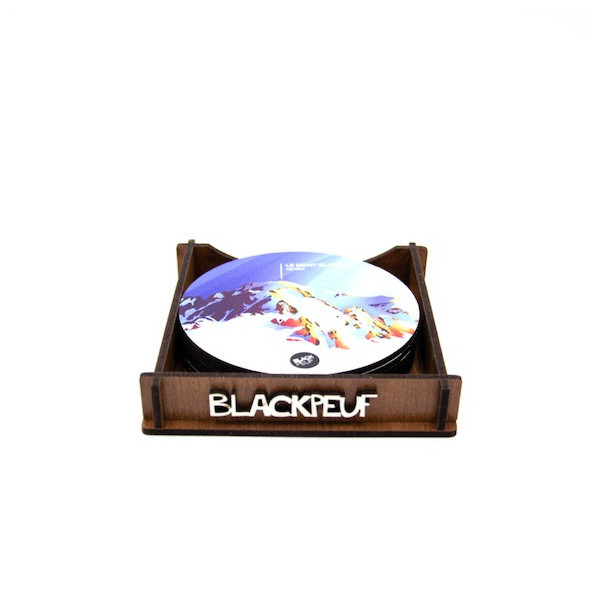 DESSOUS DE VERRE MONT BLANC BLACKPEUF
