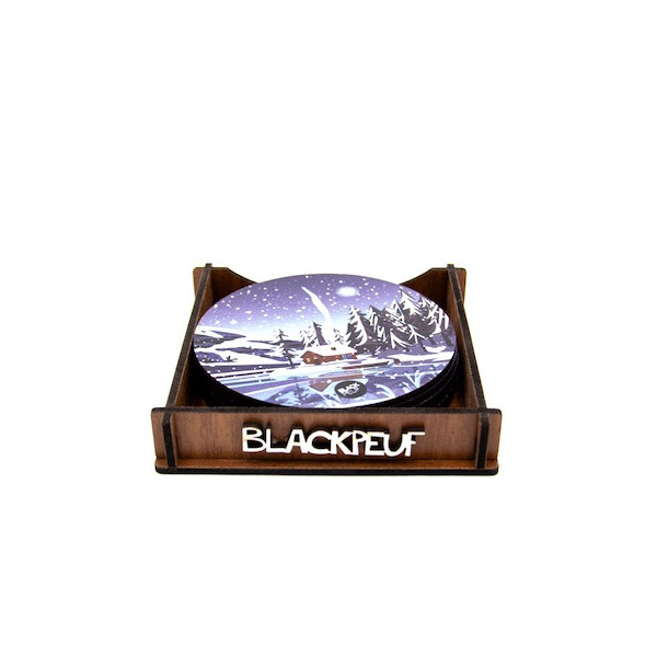 COASTERS CHALET AU BORD DU LAC BLACKPEUF