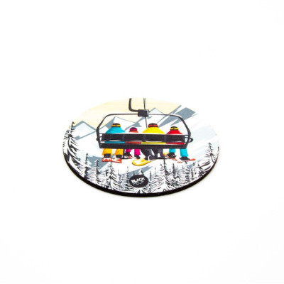 DESSOUS DE VERRE TELESIEGE FAMILY BLACKPEUF DESSOUS DE VERRE TELESIEGE FAMILY BLACKPEUF