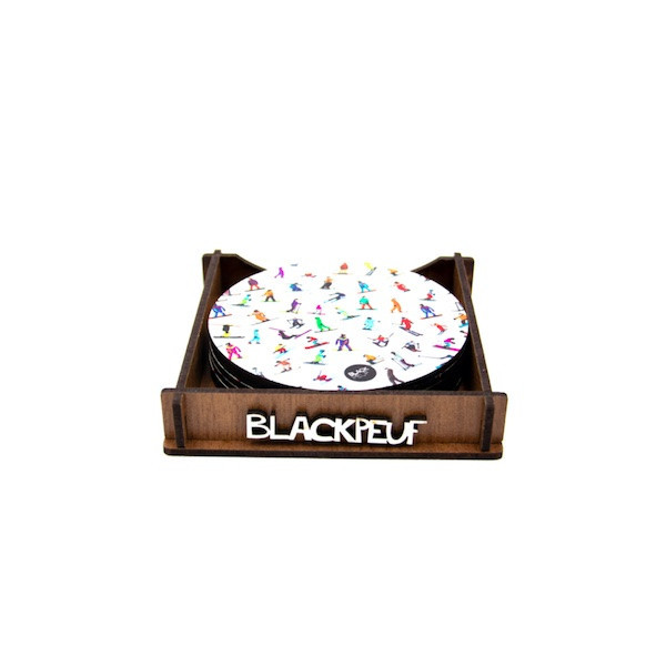 DESSOUS DE VERRE TOUS EN PISTE BLACKPEUF