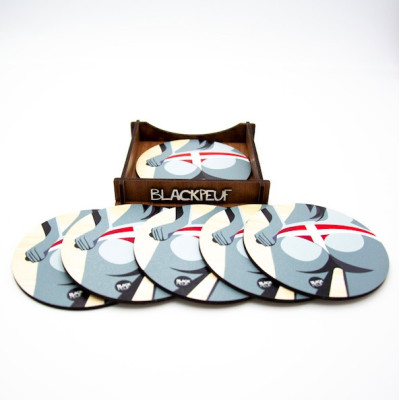 COASTERS SAVOIE BIKINI BLACKPEUF COASTERS SAVOIE BIKINI BLACKPEUF