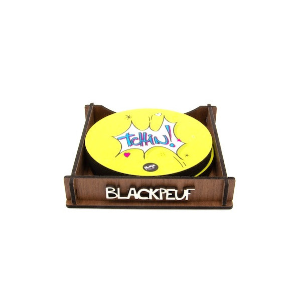 DESSOUS DE VERRE ONOMATHOPEE TCHIN BLACKPEUF