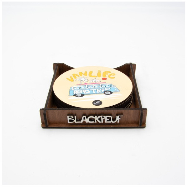 DESSOUS DE VERRE PATCH VANLIFE BLACKPEUF