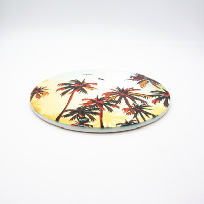 DESSOUS DE PLAT CIEL DE PALMIERS BLACKPEUF DESSOUS DE PLAT CIEL DE PALMIERS BLACKPEUF