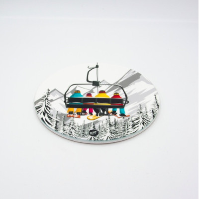 TRIVET TÉLÉSIÈGE FAMILY BLACKPEUF