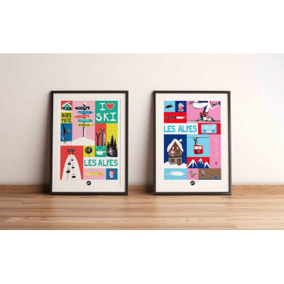 AFFICHE PATCHWORK MEMPHIS BLACKPEUF AFFICHE PATCHWORK MEMPHIS BLACKPEUF