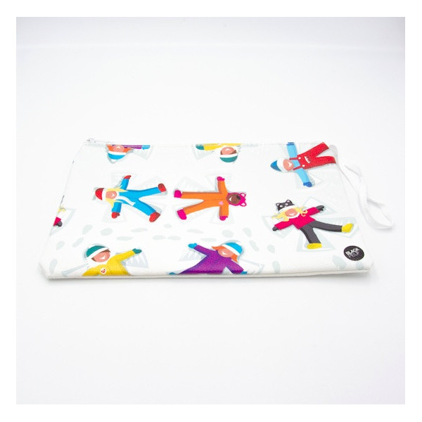 GRANDE POCHETTE LES ANGES DE LA PEUF BLACKPEUF