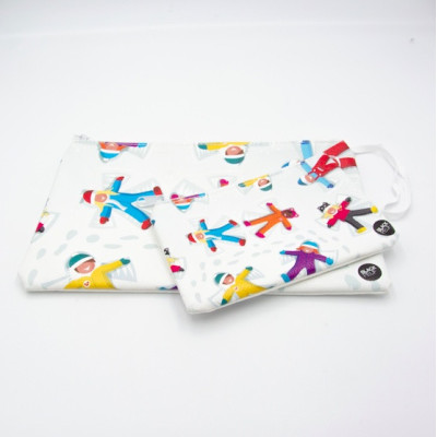 GRANDE POCHETTE LES ANGES DE LA PEUF BLACKPEUF GRANDE POCHETTE LES ANGES DE LA PEUF BLACKPEUF