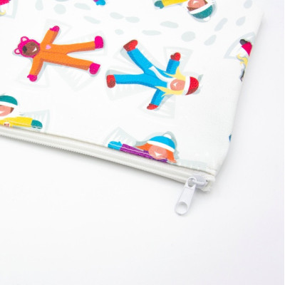 GRANDE POCHETTE LES ANGES DE LA PEUF BLACKPEUF GRANDE POCHETTE LES ANGES DE LA PEUF BLACKPEUF