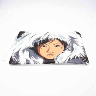 GRANDE POCHETTE INUIT GIRL BLACKPEUF GRANDE POCHETTE INUIT GIRL BLACKPEUF