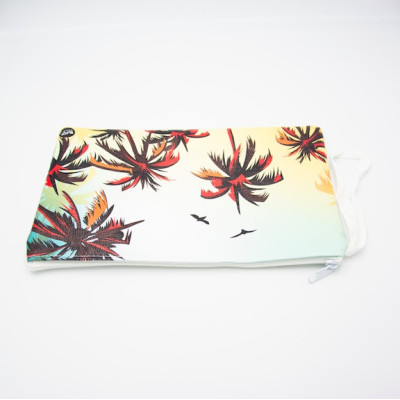 GRANDE POCHETTE CIEL DE PALMIERS BLACKPEUF GRANDE POCHETTE CIEL DE PALMIERS BLACKPEUF