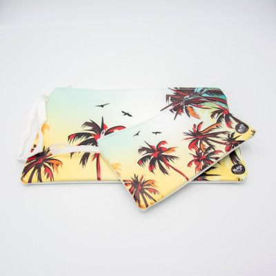 LARGE POCKET CIEL DE PALMIERS BLACKPEUF