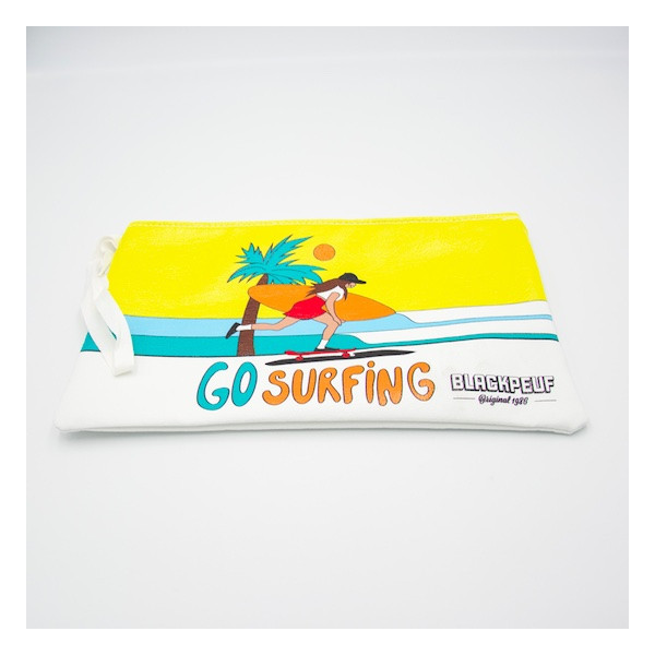 GRANDE POCHETTE GO SURFING BLACKPEUF
