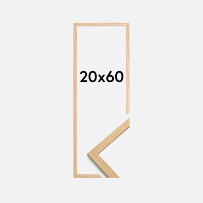 CADRE EN BOIS COULEUR CHÊNE 20X60 CM BLACKPEUF CADRE EN BOIS COULEUR CHÊNE 20X60 CM BLACKPEUF
