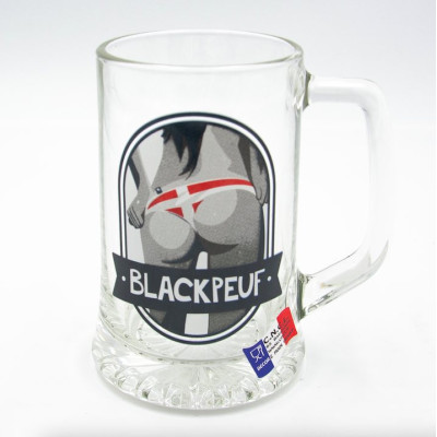 Chope à bière 33 CL - SAVOIE BIKINI BLACKPEUF Chope à bière 33 CL - SAVOIE BIKINI BLACKPEUF