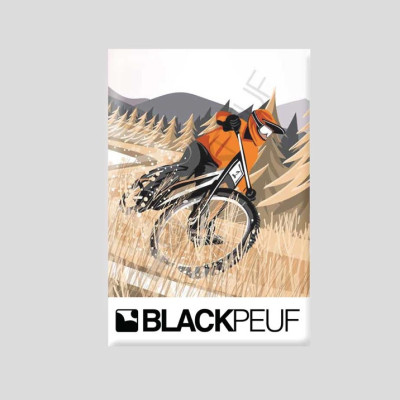 Magnet souvenir de montagne avec les illustrations BLACKPEUF Magnet souvenir de montagne avec les illustrations BLACKPEUF