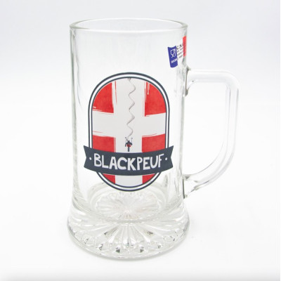 Chope à bière 50 CL - SAVOIE BLACKPEUF Chope à bière 50 CL - SAVOIE BLACKPEUF