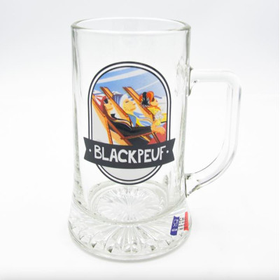 Chope à bière 50 CL - APRES SKI BLACKPEUF Chope à bière 50 CL - APRES SKI BLACKPEUF