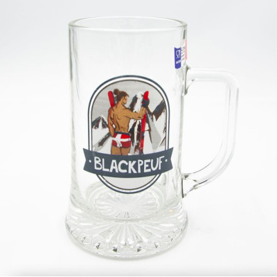 Chope à bière 50 CL - VUE DU CIEL BOXER BLACKPEUF Chope à bière 50 CL - VUE DU CIEL BOXER BLACKPEUF